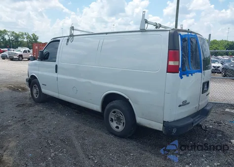 2005 Chevrolet Express z USA, uszkodzony, nr VIN 1GCGG25V751102729